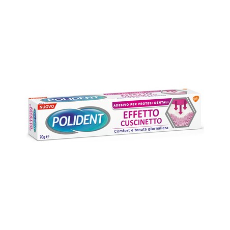 Haleon Italy Polident Fissativo Effetto Cuscinetto Adesivo Per Protesi Dentali 70 G