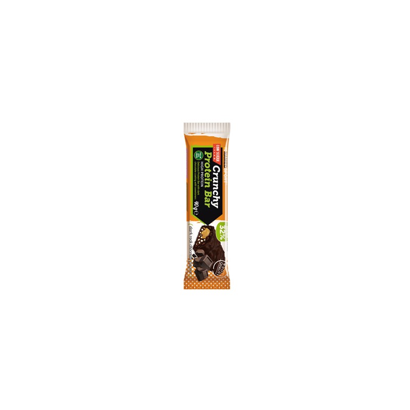 Namedsport Crunchy Proteinbar Dark Rock Chocolate Barretta 40 G