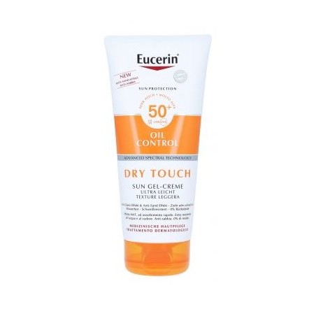 Beiersdorf Eucerin Sun Protection Oil Control Dry Touch Spf 50+ Sun Gel Creme 200 Ml