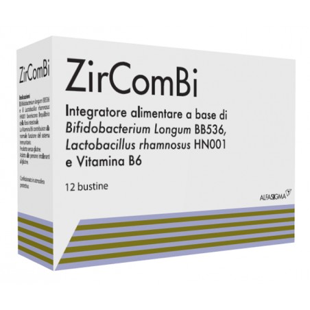 ZirComBi Integratore per l'equilibrio intestinale e immunitario 12 bustine