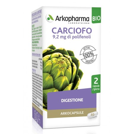 Arkofarm Arko Capsule Carciofo Bio 40 Capsule