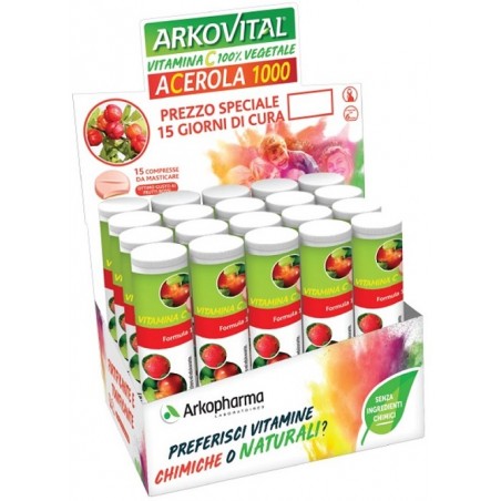 Arkofarm Arkovital Acerola 1000 15 Compresse