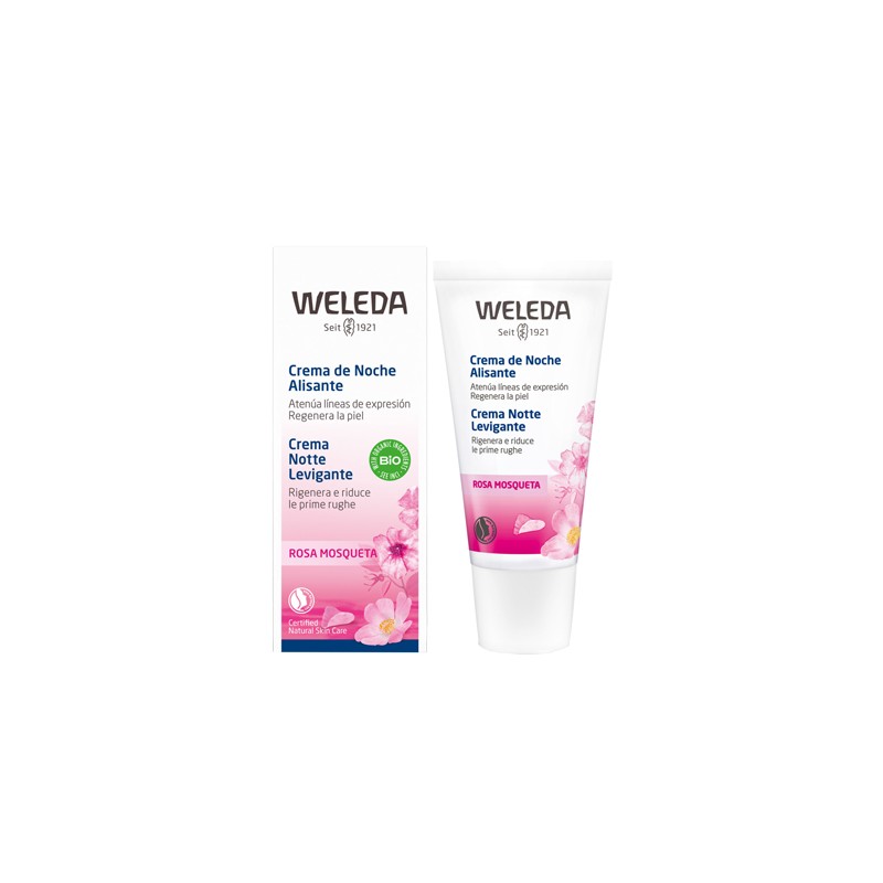 Weleda Italia Crema Notte Levigante Rosa 30 Ml