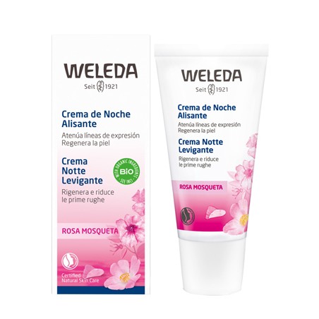 Weleda Italia Crema Notte Levigante Rosa 30 Ml