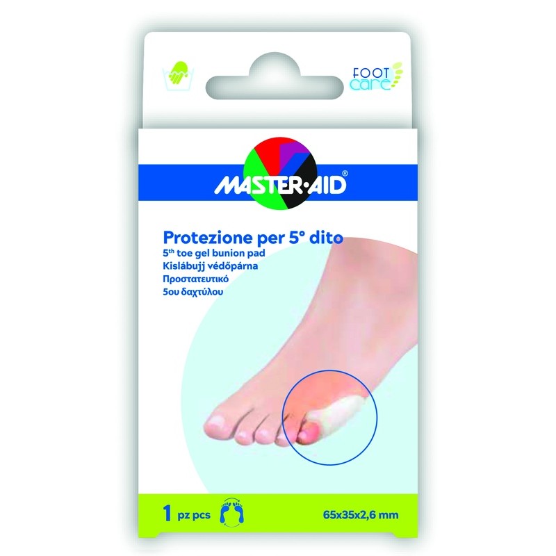 Pietrasanta Pharma Master-aid Foot Care Protezione Gel 5 Dito 1 Pezzo