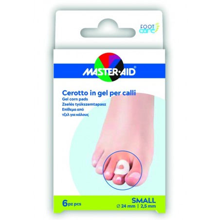 Pietrasanta Pharma Master-aid Foot Care Cerotto Gel Calli Taglia S 6 Pezzi