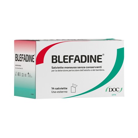 Doc Generici Blefadine 14 Salviette Monouso Per Detersione Perioculare