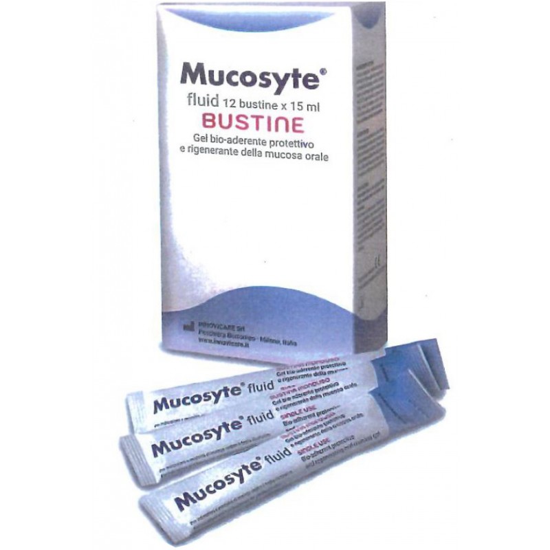 Innovicare Mucosyte Fluid Soluzione Concentrata 12 Bustine 15 Ml