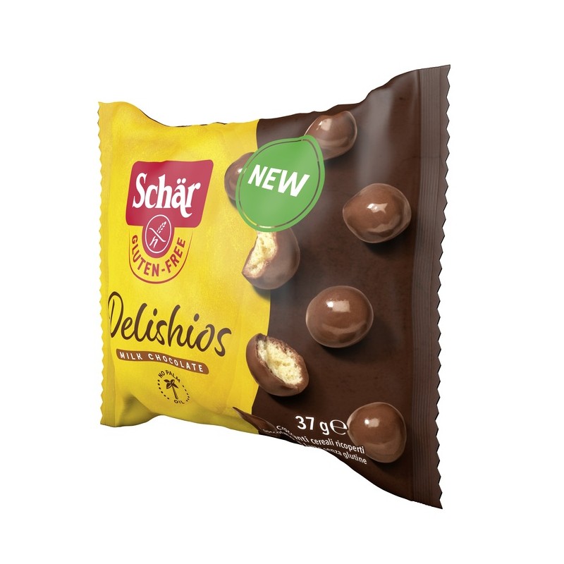 Dr. Schar Schar Delishios Cereali Ricoperti Con Cioccolato Al Latte 37 G