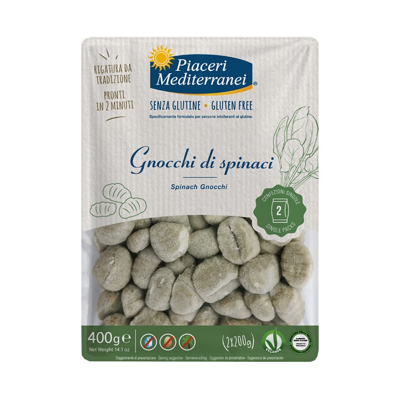 Eurospital Piaceri Mediterranei Gnocchi Di Spinaci 400 G