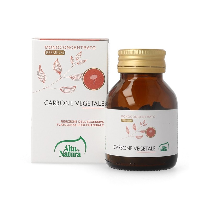 Alta Natura-inalme Carbone Vegetale 90 Compresse 475mg Terranata