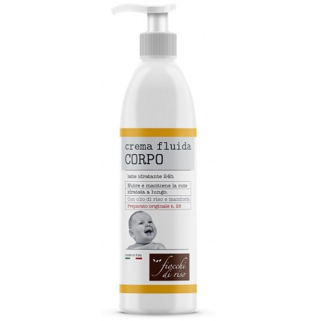 Artsana Fiocchi Di Riso Crema Fluida Corpo Idratante 240 Ml