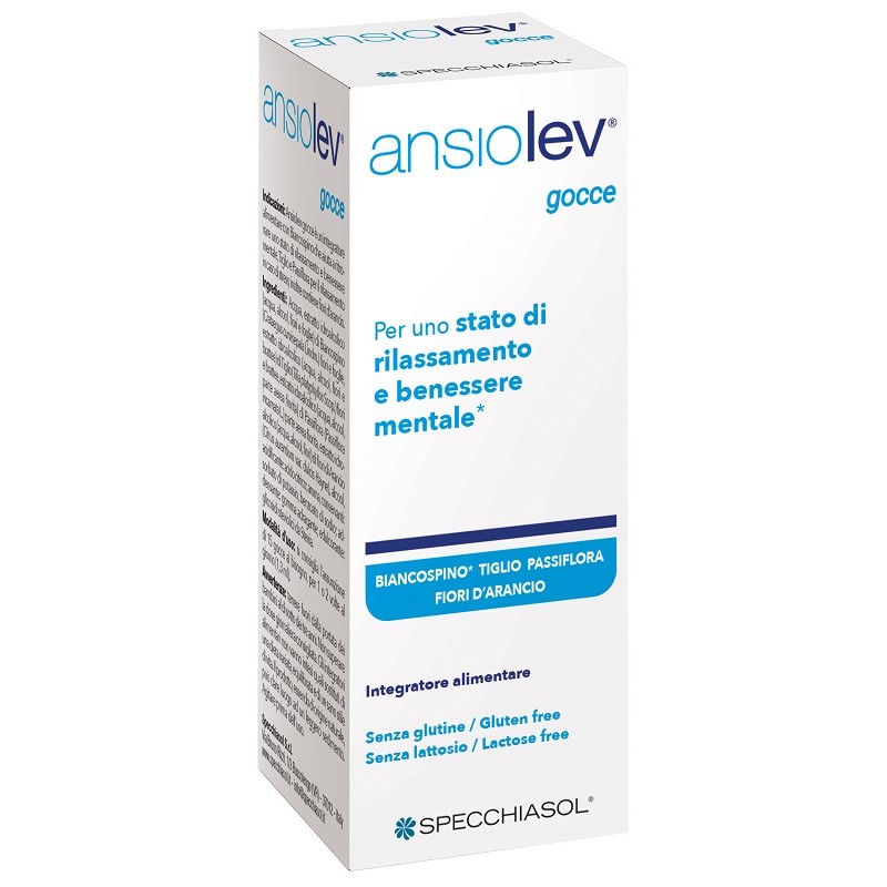 Specchiasol Ansiolev Gocce 20 Ml