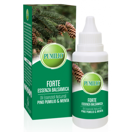 Coswell Pumilio Forte Essenza Balsamica Oli Essenziali Naturali Pino Pumilio & Menta 40 Ml