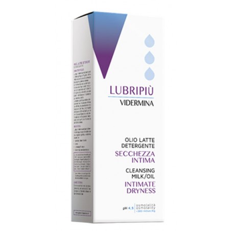 Ist. Ganassini Vidermina Lubripiu' Olio Latte Detergente Secchezza Intima 200 Ml