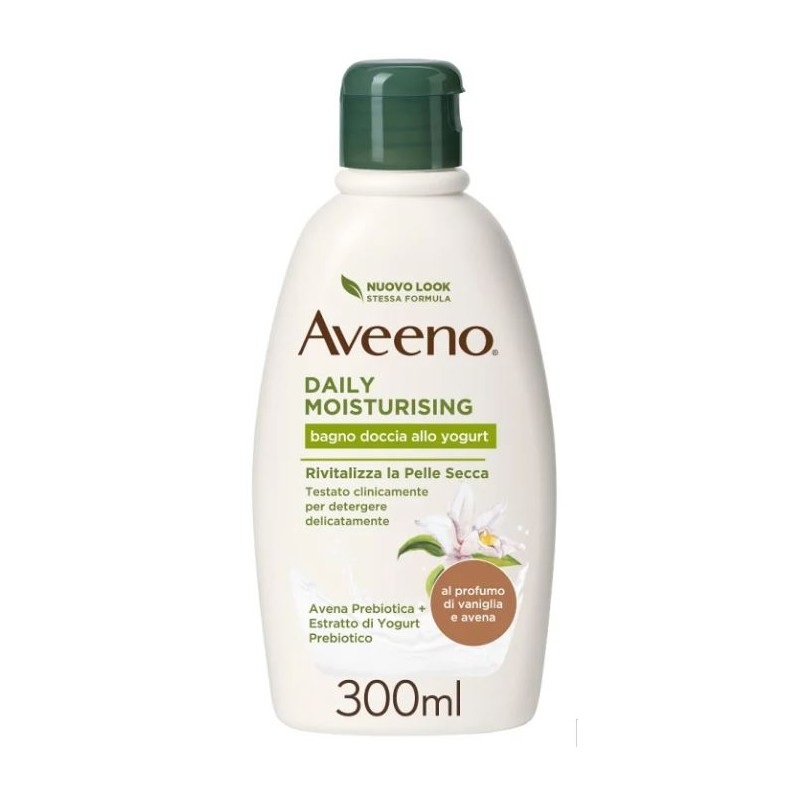 Johnson & Johnson Aveeno Bagno Doccia Vaniglia&avena 300 Ml