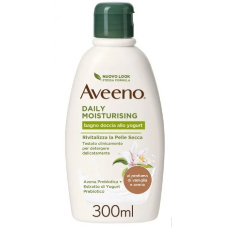 Johnson & Johnson Aveeno Bagno Doccia Vaniglia&avena 300 Ml