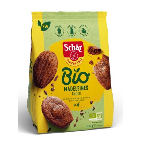 Dr. Schar Schar Bio Madeleines Choco 5 Monoporzioni Da 30 G