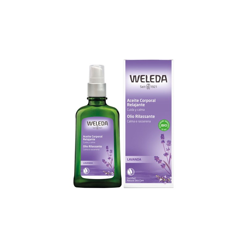 Weleda Italia Olio Rilassante Lavanda 100 Ml