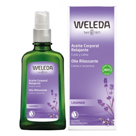 Weleda Italia Olio Rilassante Lavanda 100 Ml