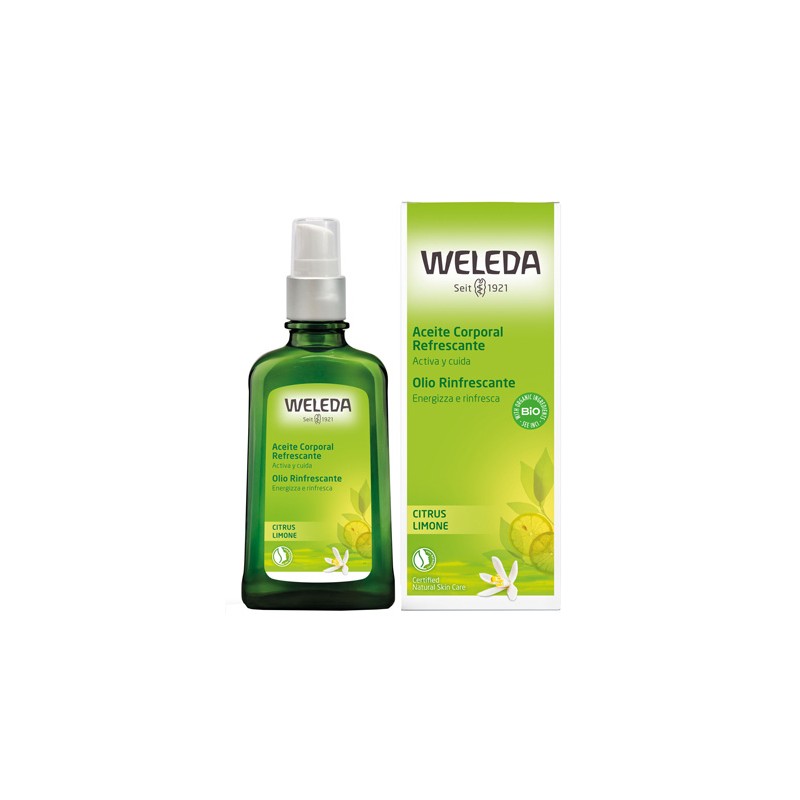 Weleda Italia Olio Rinfrescante Limone 100 Ml