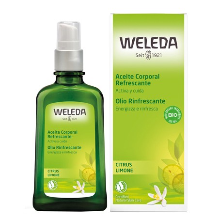 Weleda Italia Olio Rinfrescante Limone 100 Ml