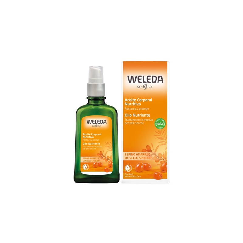 Weleda Italia Olio Nutriente Olivello Spinoso 100 Ml