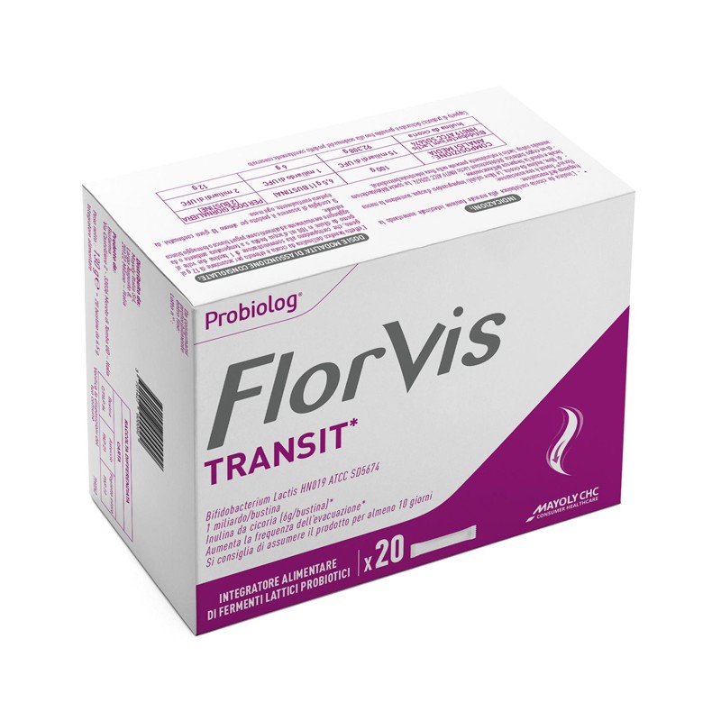 Mayoly Italia Florvis Transit Sospensione Orale 20 Bustine