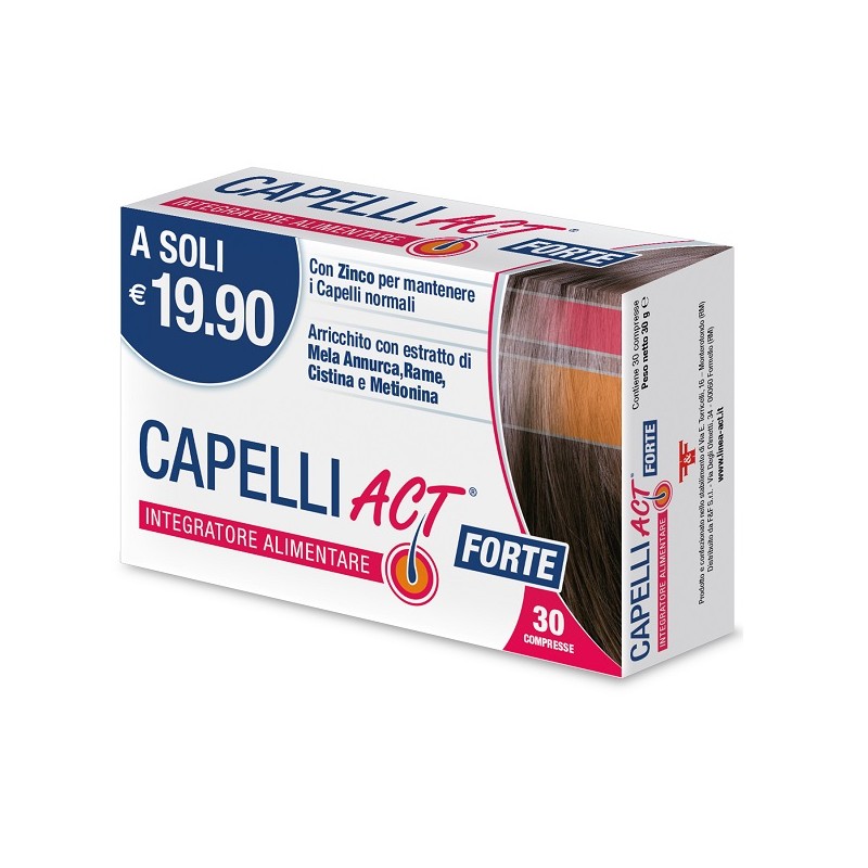 F&f Capelli Act Forte 30 Compresse