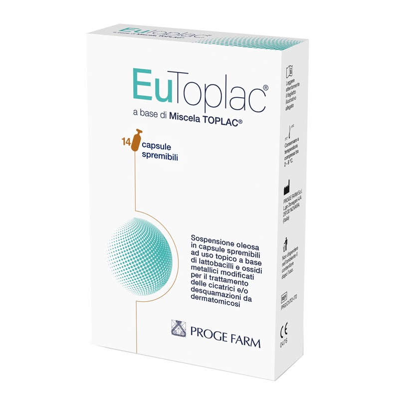 Proge Farm Sospensione Oleosa Eutoplac 14 Capsule Spremibili Uso Topico