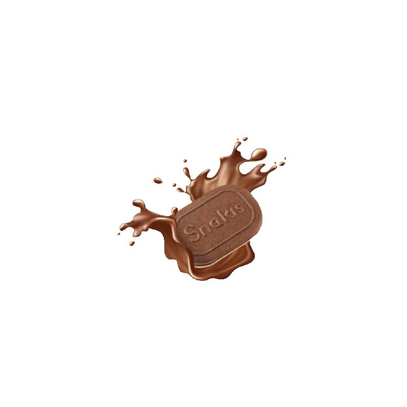 Happy Farm Co. Happy Farm Biscotto Cialda Ripieno Di Crema Nocciola - Snakis Nocciola 104 G