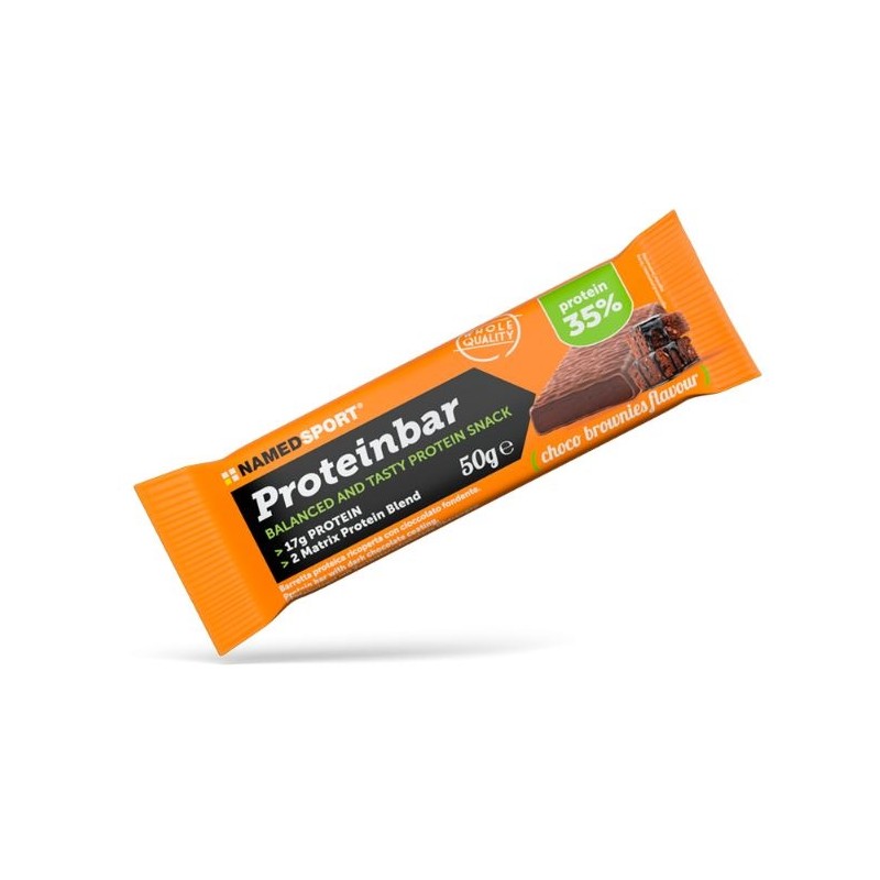 Namedsport Proteinbar Choco Brownie Barretta 50 G