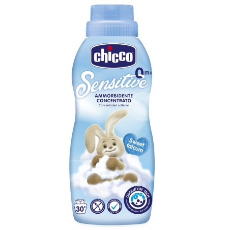 Chicco Sensitive 0m+ Ammorbidente Concentrato Sweet Talcum 750 Ml