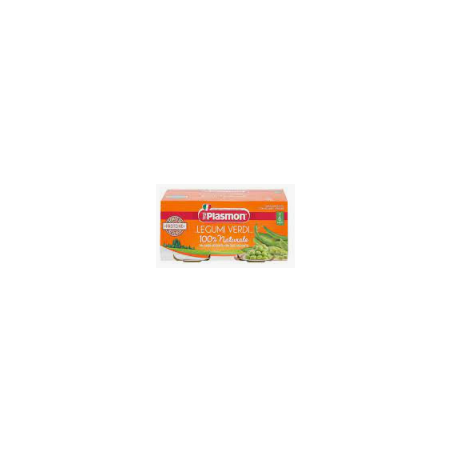 Plasmon Omogeneizzato Legumi Verdi 2 X 80 G