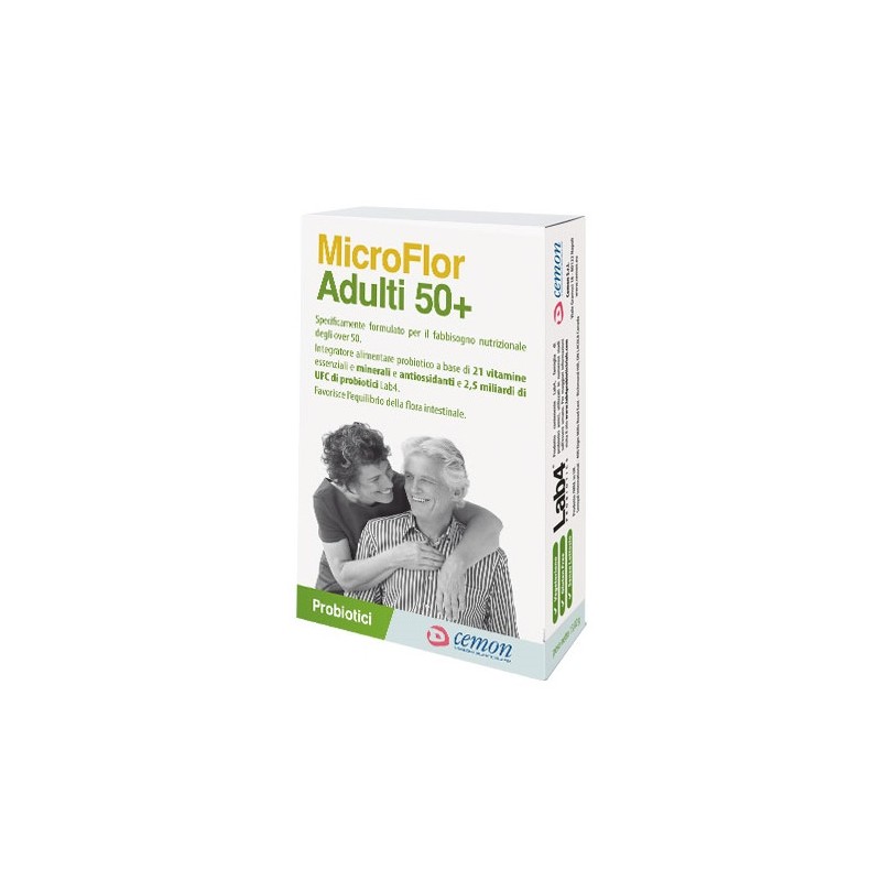 Cemon Microflor Adulti 50+ 30 Capsule