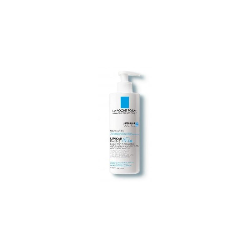 flacone con dispenser 400 ml la roche lipikar baume ap+ m