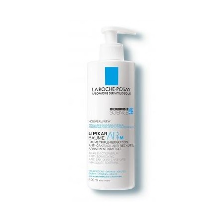 flacone con dispenser 400 ml la roche lipikar baume ap+ m