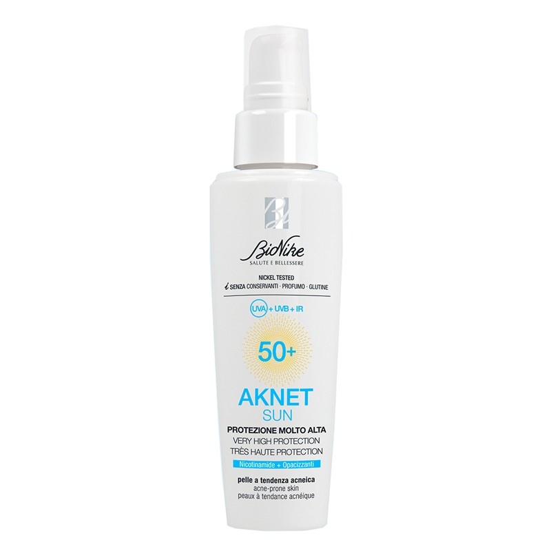 I. C. I. M. Internation Aknet Sun Protezione Molto Alta Spf50+ 50 Ml