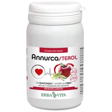 Erba Vita Annurca Sterol per il benessere cardiovascolare e metabolico 45 capsule