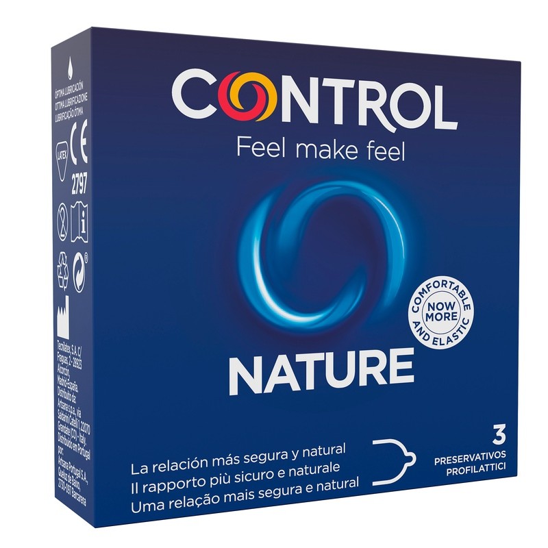 Artsana Profilattico Control Nature 2,0 3 Pezzi