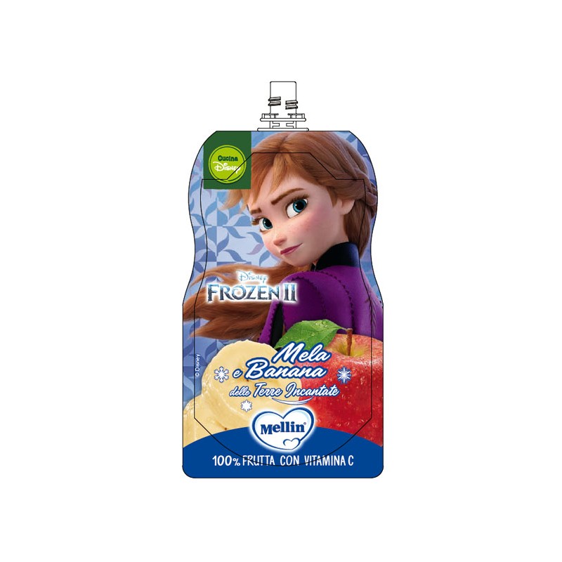 Danone Nutricia Soc. Ben. Pouch Disney Frozen Mela Banana 110 G