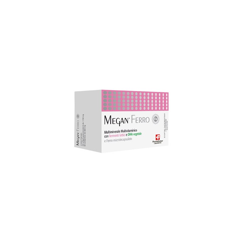 Pharmasuisse Laboratories Megan Ferro 30 Softgel + 30 Compresse