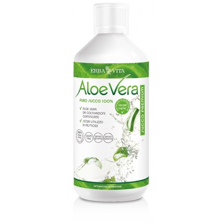 Erba Vita Group Aloe Vera Puro Succo 500 Ml