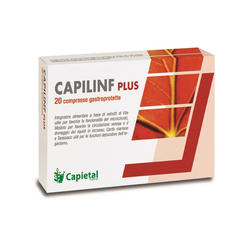 Capietal Italia Capilinf Plus 20 Compresse