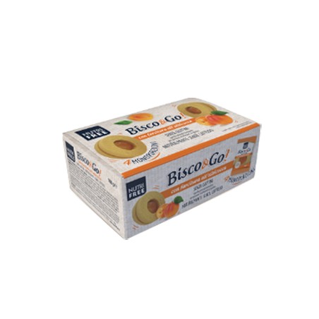 Nt Food Nutrifree Bisco&go Con Farcitura All'albicocca 4x40 G