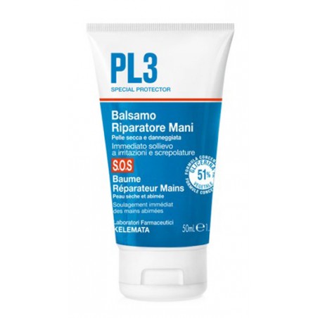 Kelemata Pl3 Balsamo Riparatore Mani Sos 50 Ml