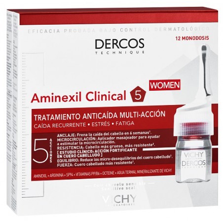 Vichy Dercos Aminexil Donna 12 Fiale 6 Ml