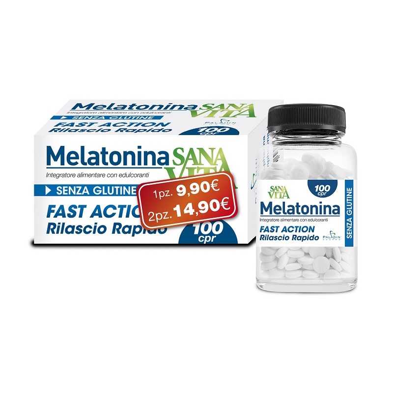 Paladin Pharma Sanavita Melatonina 100 Compresse