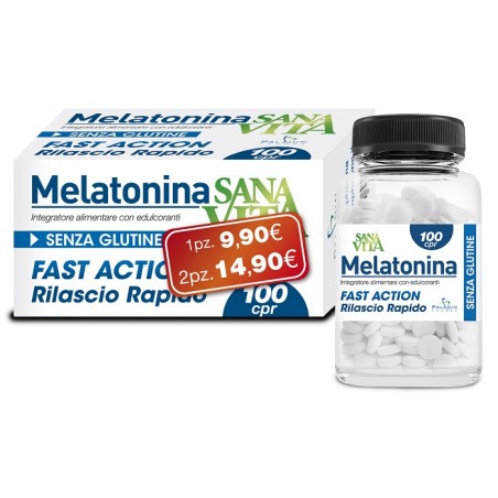 Paladin Pharma Sanavita Melatonina 100 Compresse