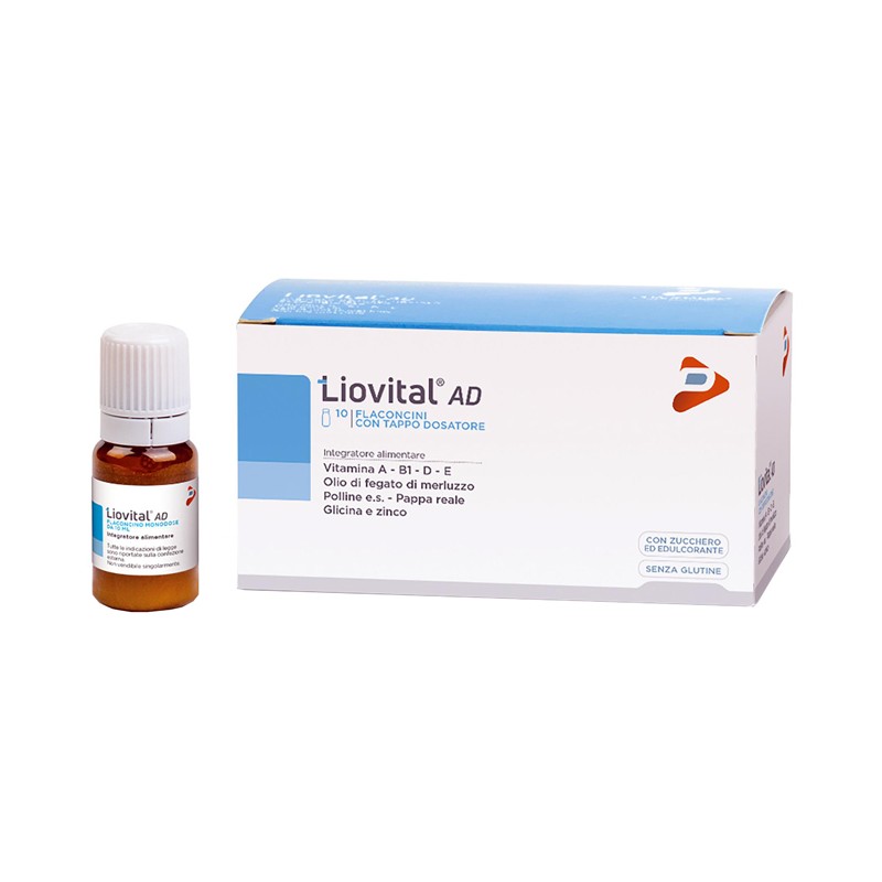 Pharma Line Liovital Ad 10 Flaconcini Da 10 Ml